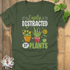 Military Green / S Easily Distracted T-Shirt T-Shirt