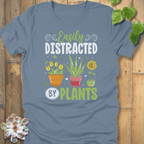 Steel Blue / S Easily Distracted T-Shirt T-Shirt