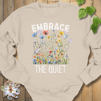 Sand / S Embrace The Quiet Sweatshirt Sweatshirt