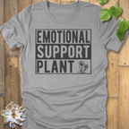 Athletic Heather / S Emotional Support Plant T-Shirt T-Shirt