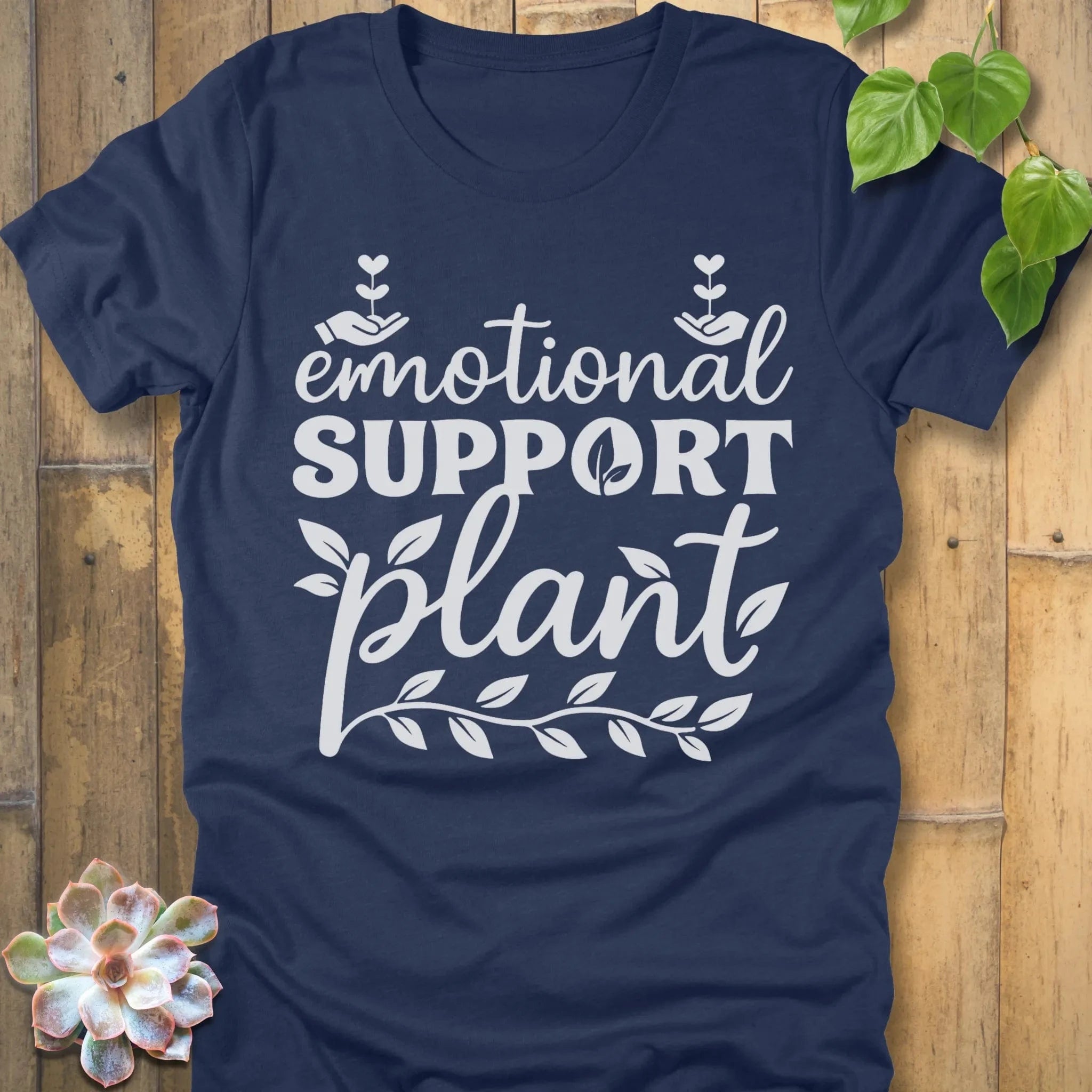 Heather Navy / S Emotional Support T-Shirt T-Shirt