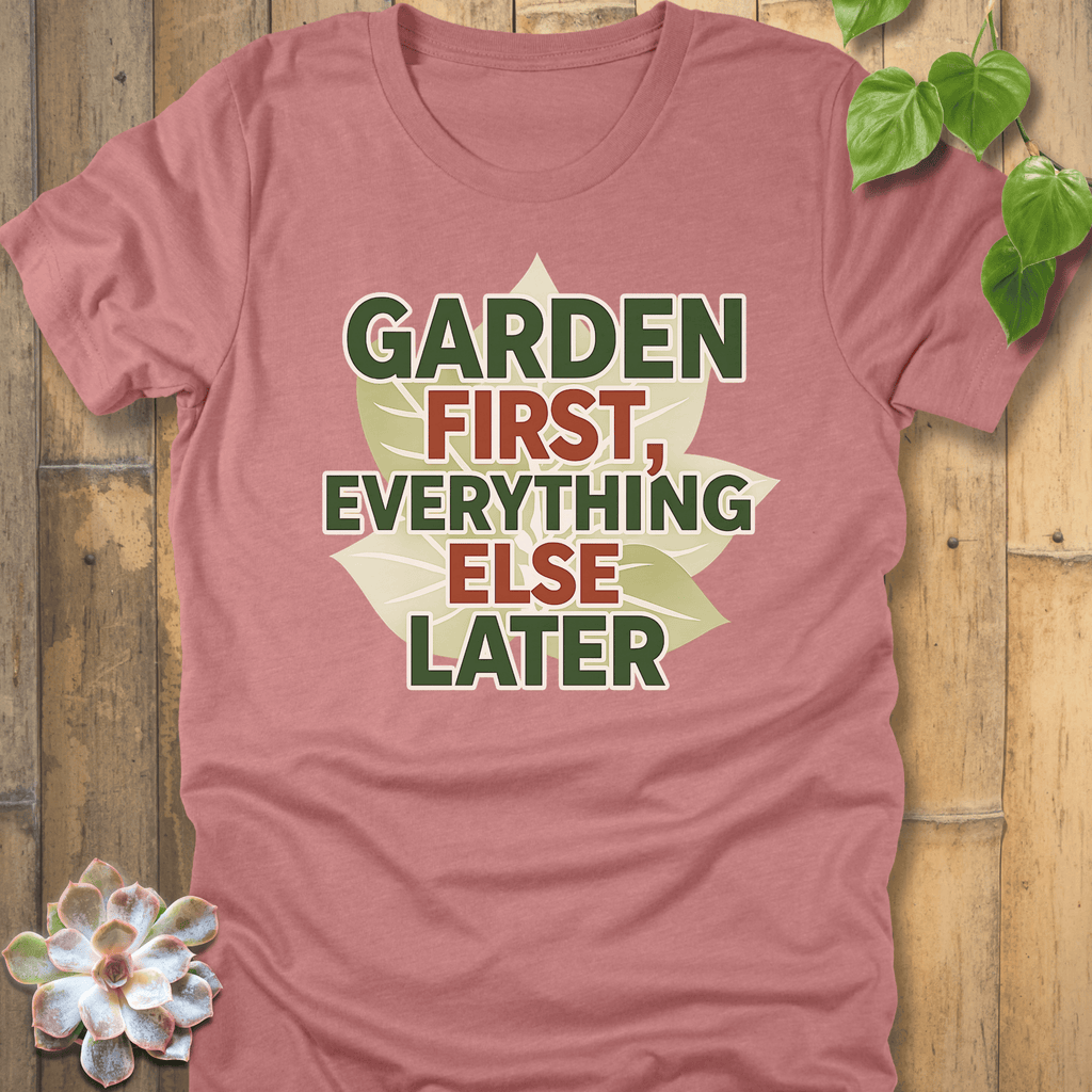 Heather Mauve / S Everythign Else Later T-Shirt T-Shirt