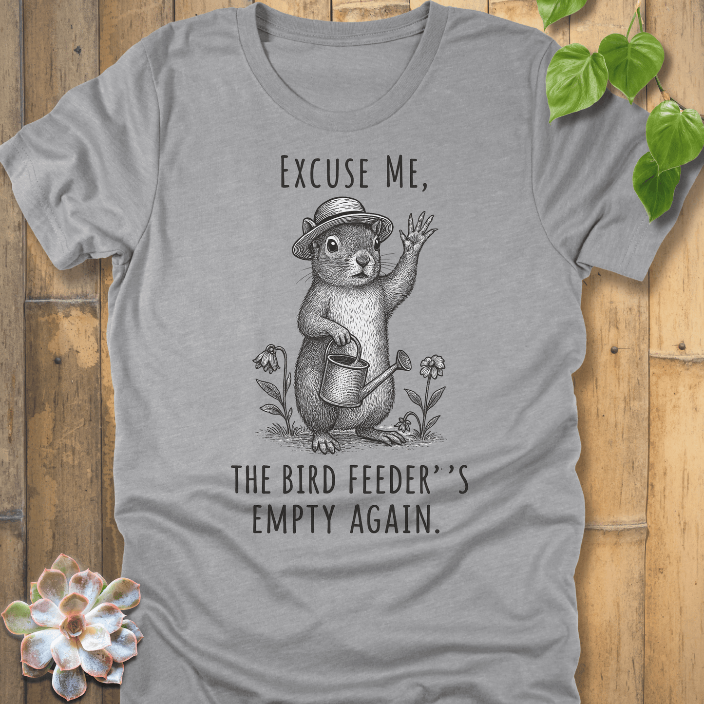 Athletic Heather / S Excuse Me T-Shirt T-Shirt