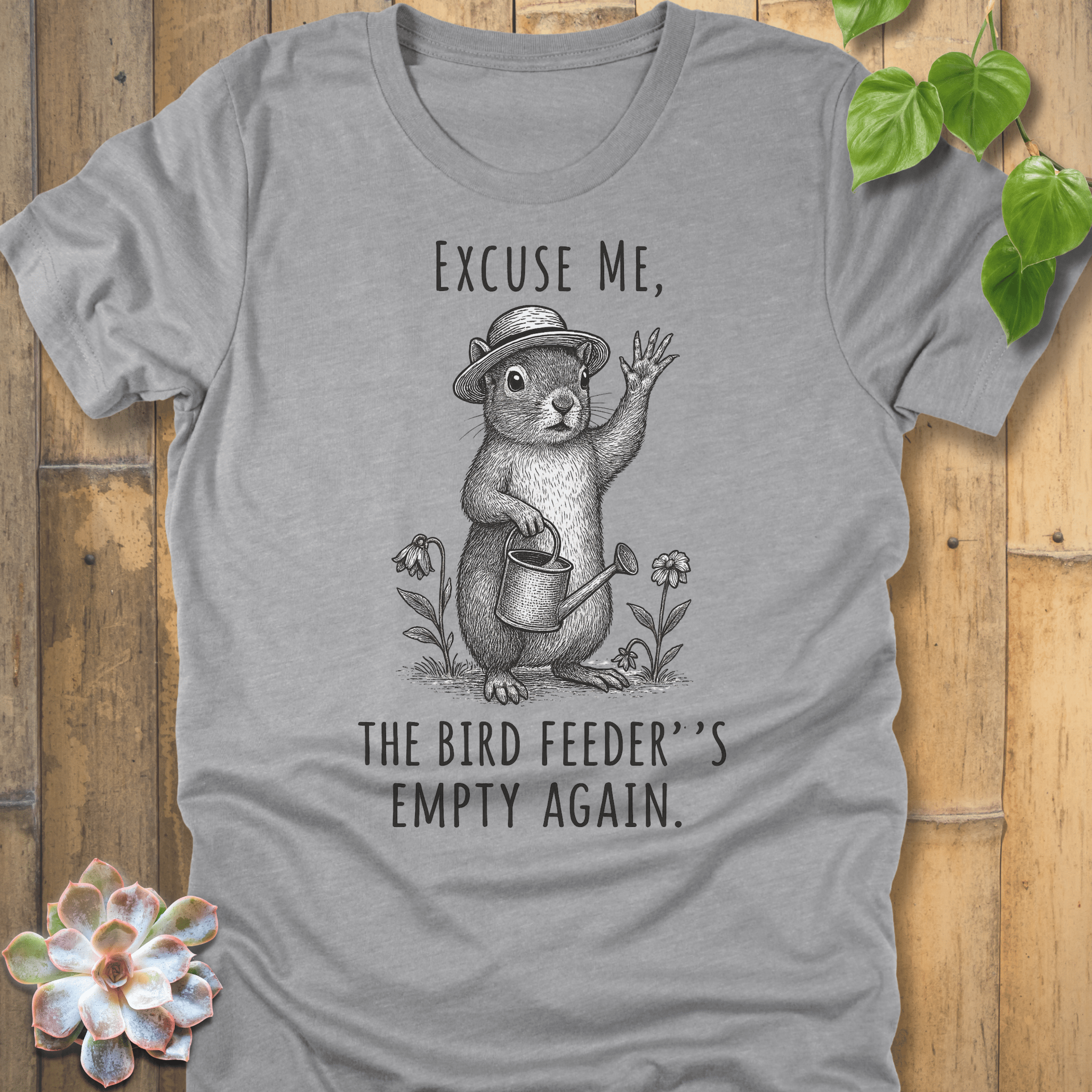 Athletic Heather / S Excuse Me T-Shirt T-Shirt