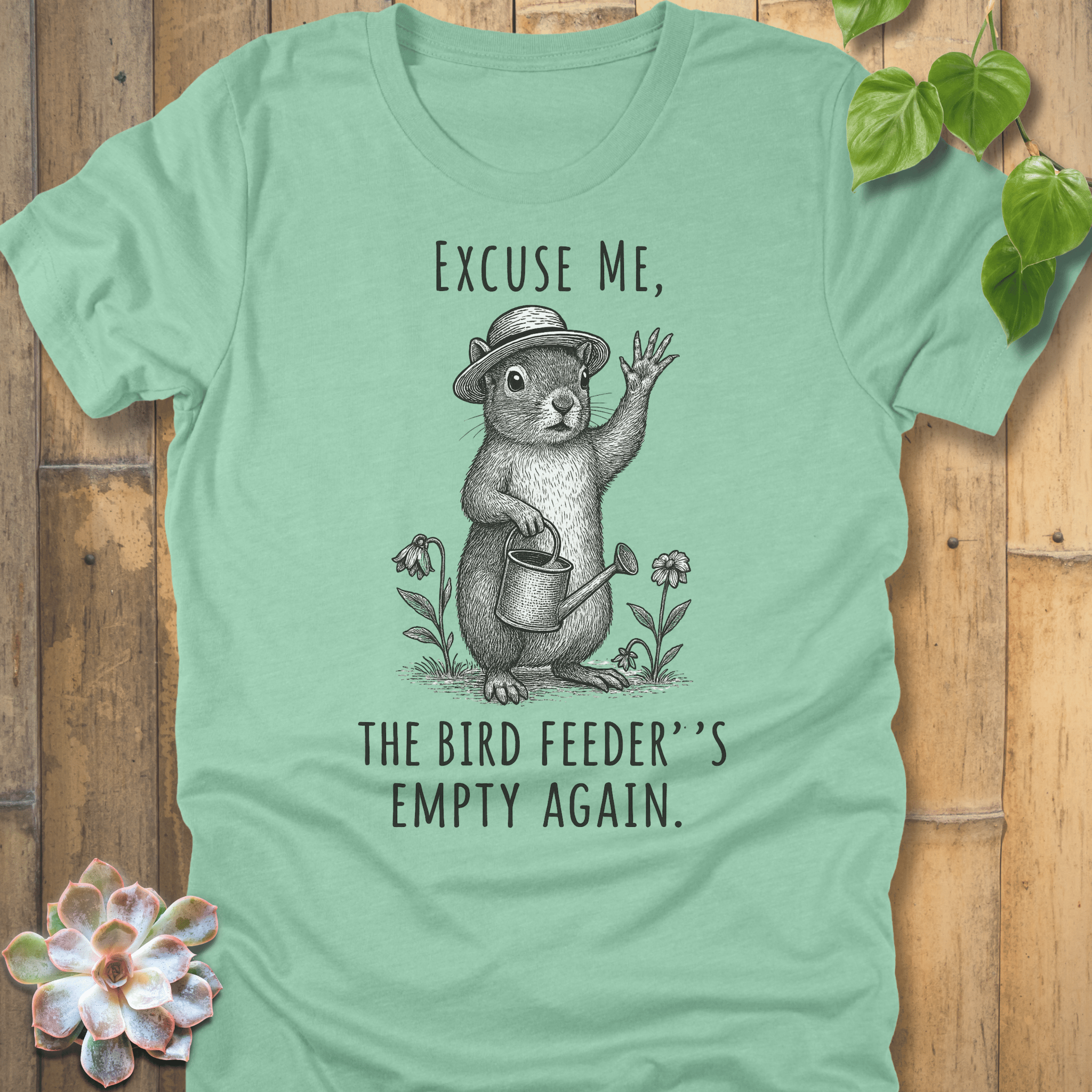 Heather Mint / S Excuse Me T-Shirt T-Shirt
