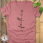 Heather Mauve / S Faith T-Shirt T-Shirt