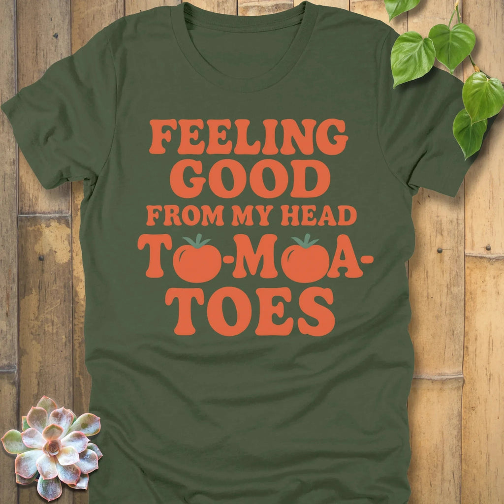 Military Green / S Feeling Good - T-Shirt T-Shirt