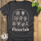 Dark Grey Heather / S Flourish T-Shirt T-Shirt