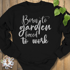 Black / S Forced To Work Sweatshirt Sweatshirt