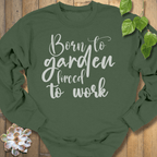 Military Green / S Forced To Work Sweatshirt Sweatshirt