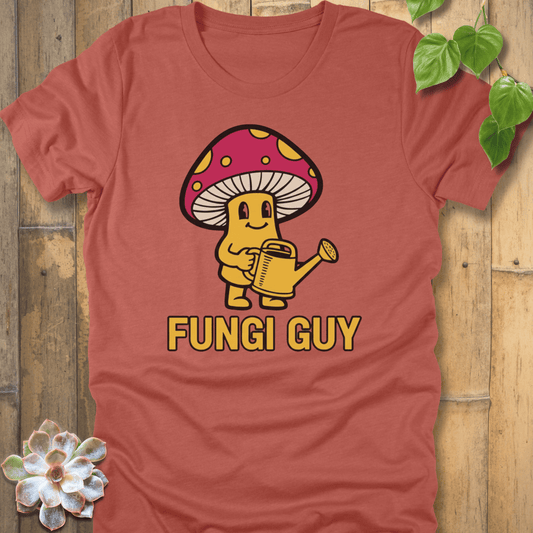 Heather Clay / S Fungi Guy T-shirt T-Shirt