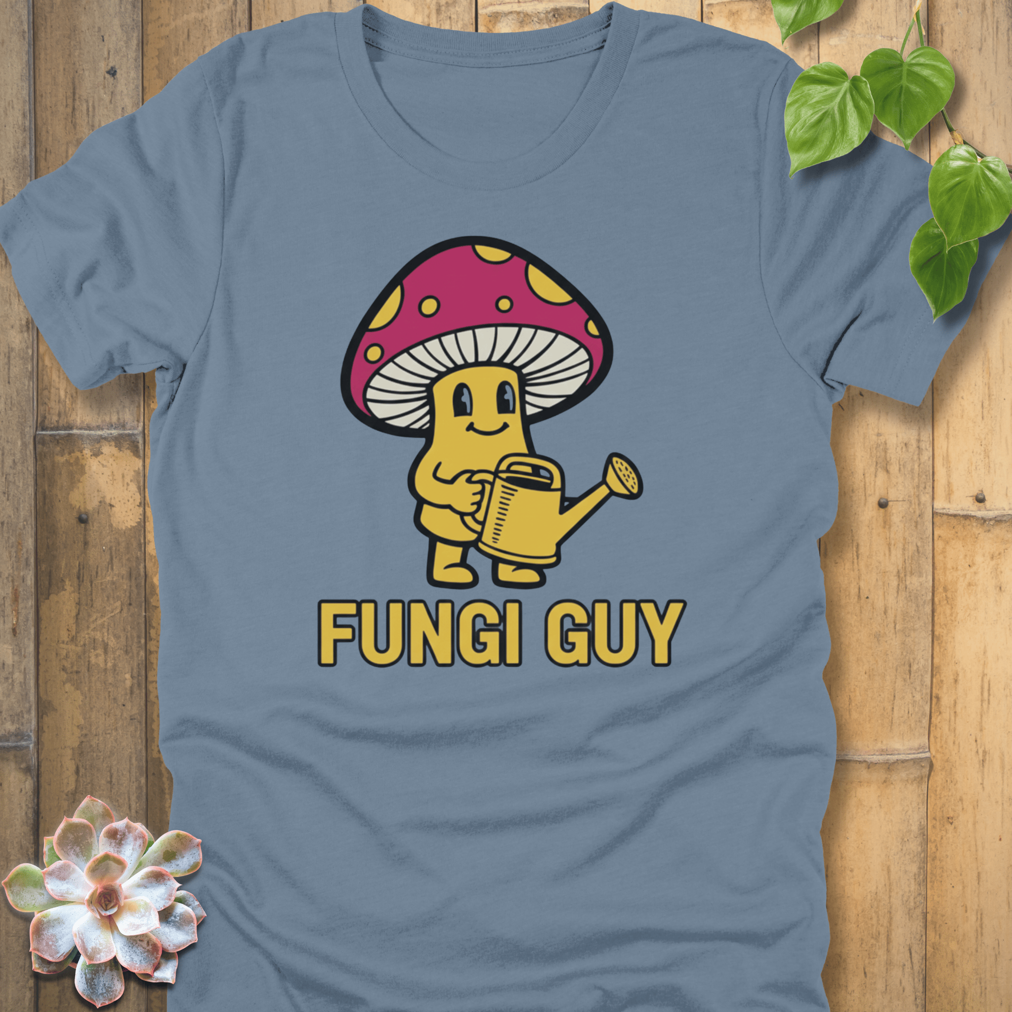 Steel Blue / S Fungi Guy T-shirt T-Shirt