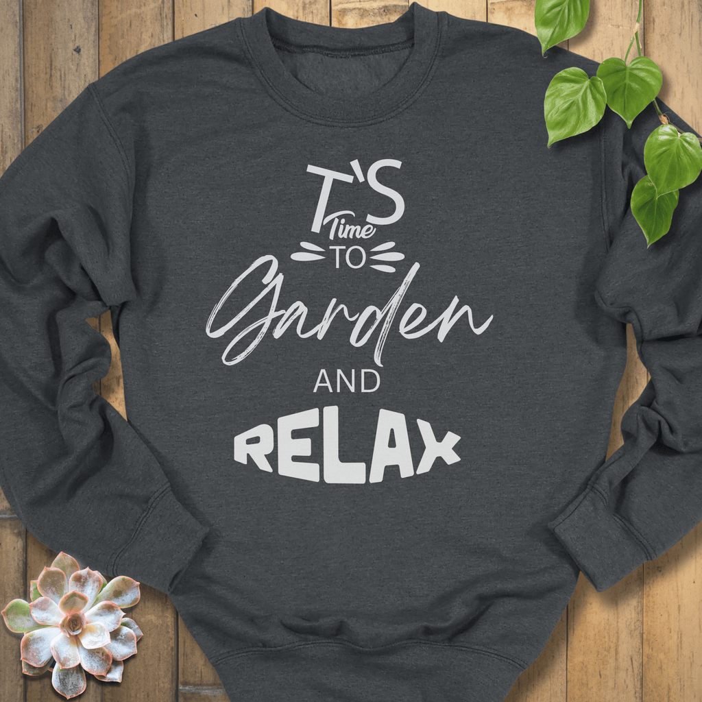 Dark Heather / S Garden And Relax Sweatshirt Sweatshirt