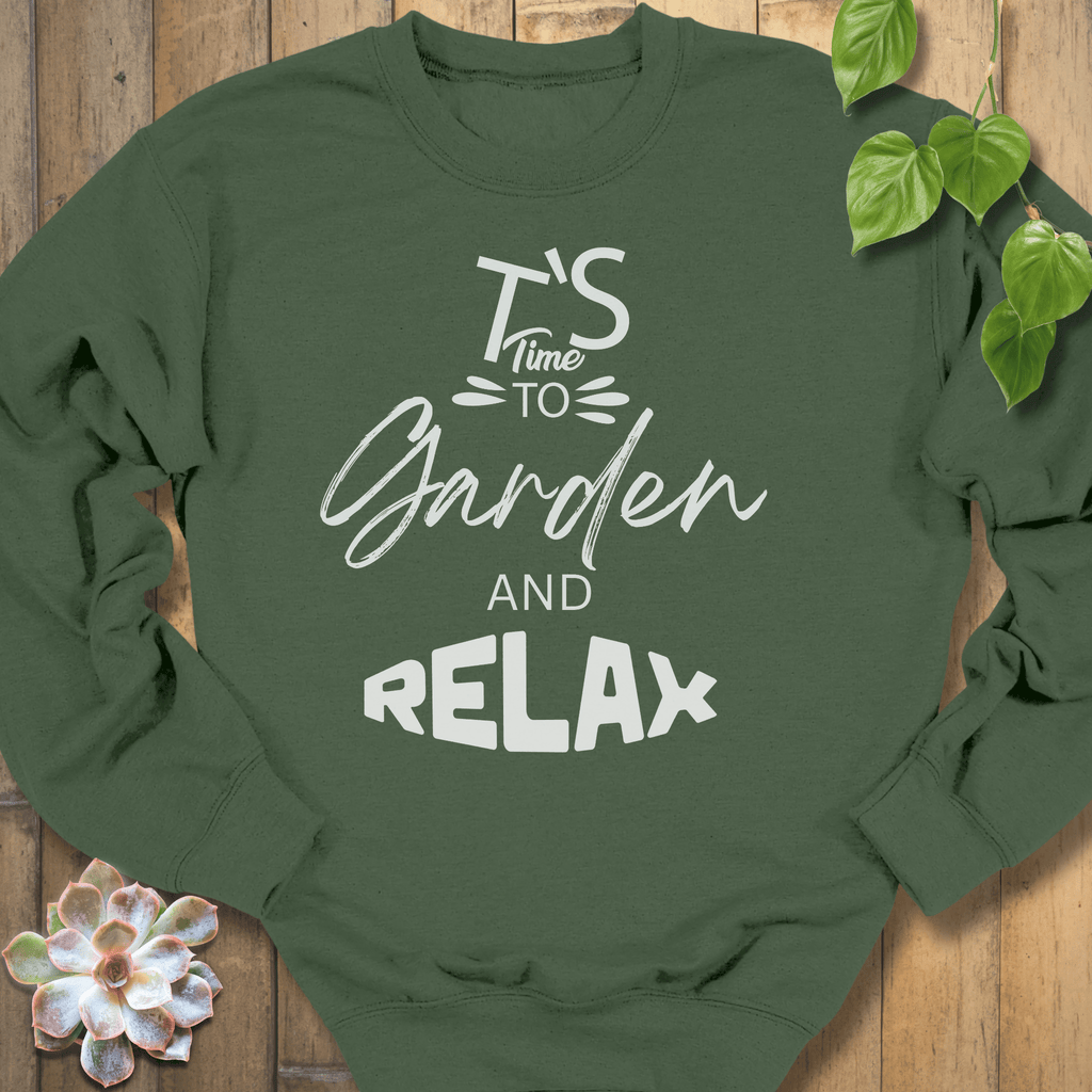 Military Green / S Garden And Relax Sweatshirt Sweatshirt