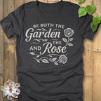 Dark Grey Heather / S Garden and the Rose T-Shirt T-Shirt