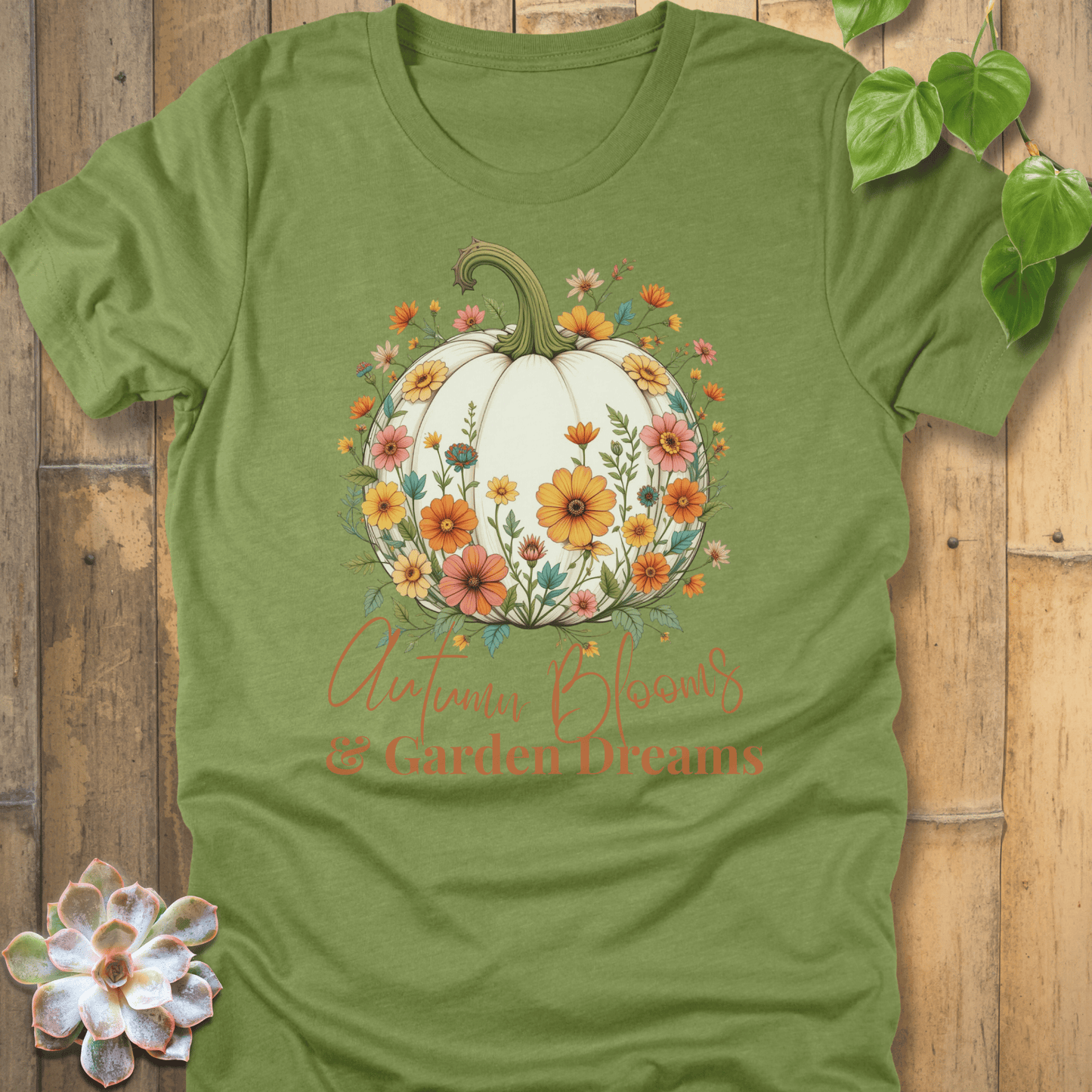 Heather Green / S Garden Dreams T-Shirt T-Shirt