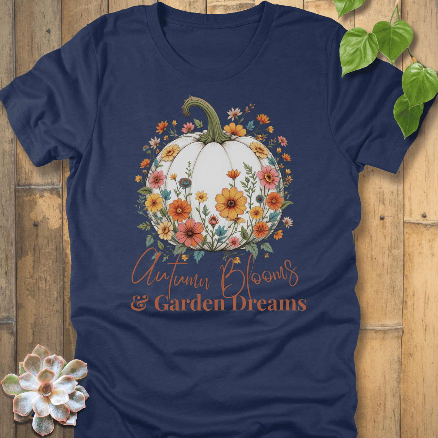 Heather Navy / S Garden Dreams T-Shirt T-Shirt