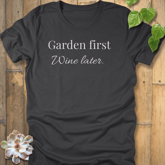Dark Grey Heather / S Garden first T-Shirt T-Shirt