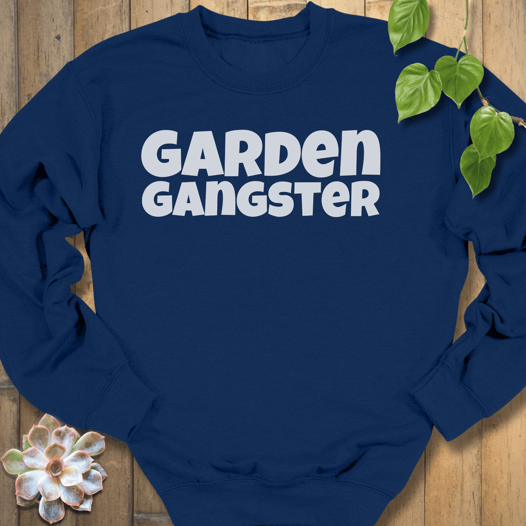 Navy / S Garden Gangster Sweatshirt Sweatshirt