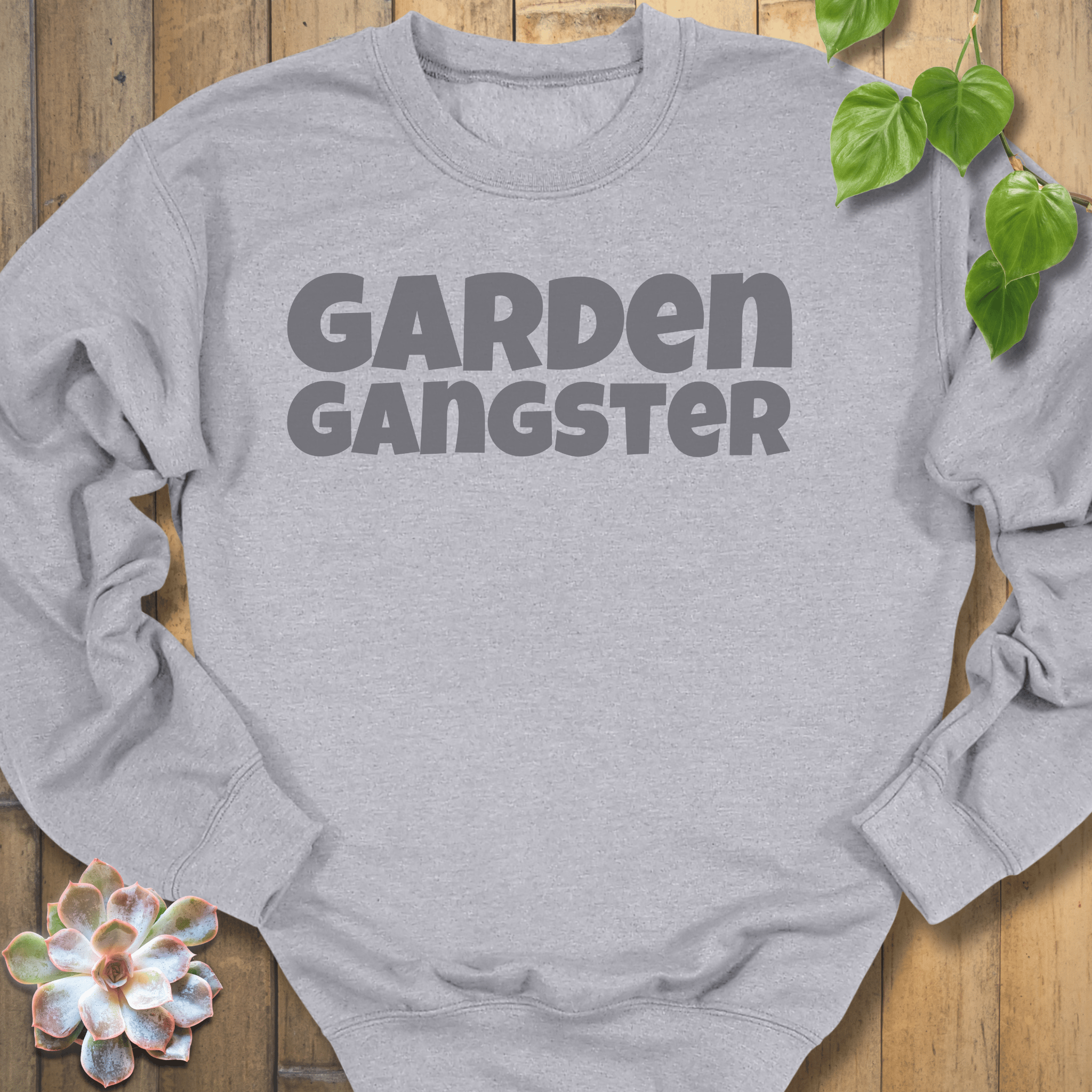 Sport Grey / S Garden Gangster Sweatshirt Sweatshirt