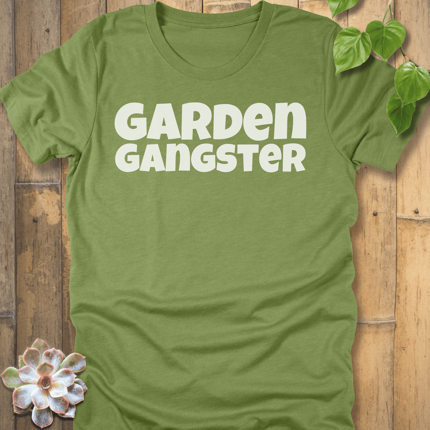 Heather Green / M Garden Gangster T-Shirt T-Shirt