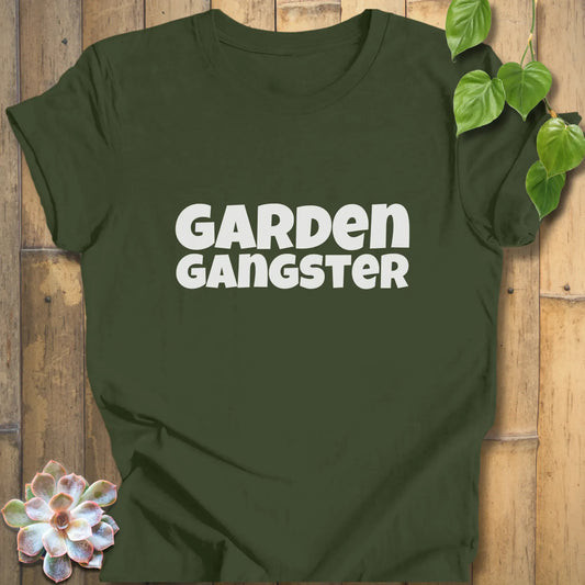 Military Green / XS Garden Gangster - T-Shirt T-Shirt