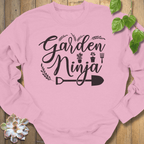 Light Pink / S Garden Ninja Sweatshirt Sweatshirt