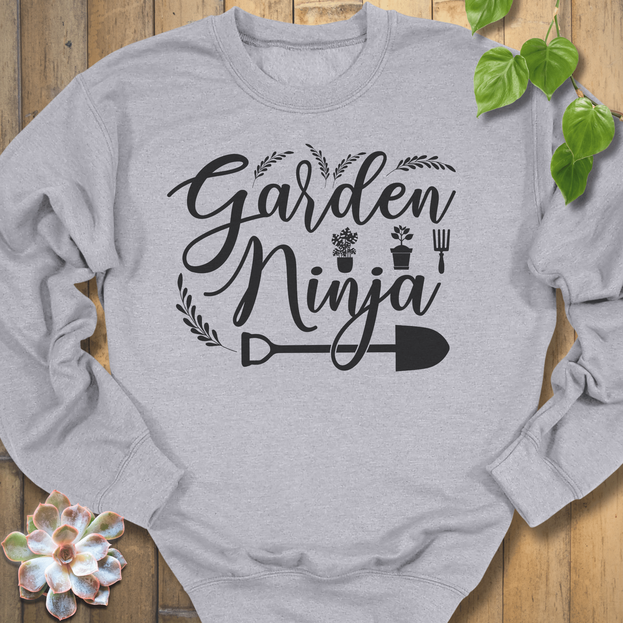 Sport Grey / S Garden Ninja Sweatshirt Sweatshirt