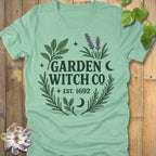 Heather Mint / S Garden Witch T-Shirt T-Shirt