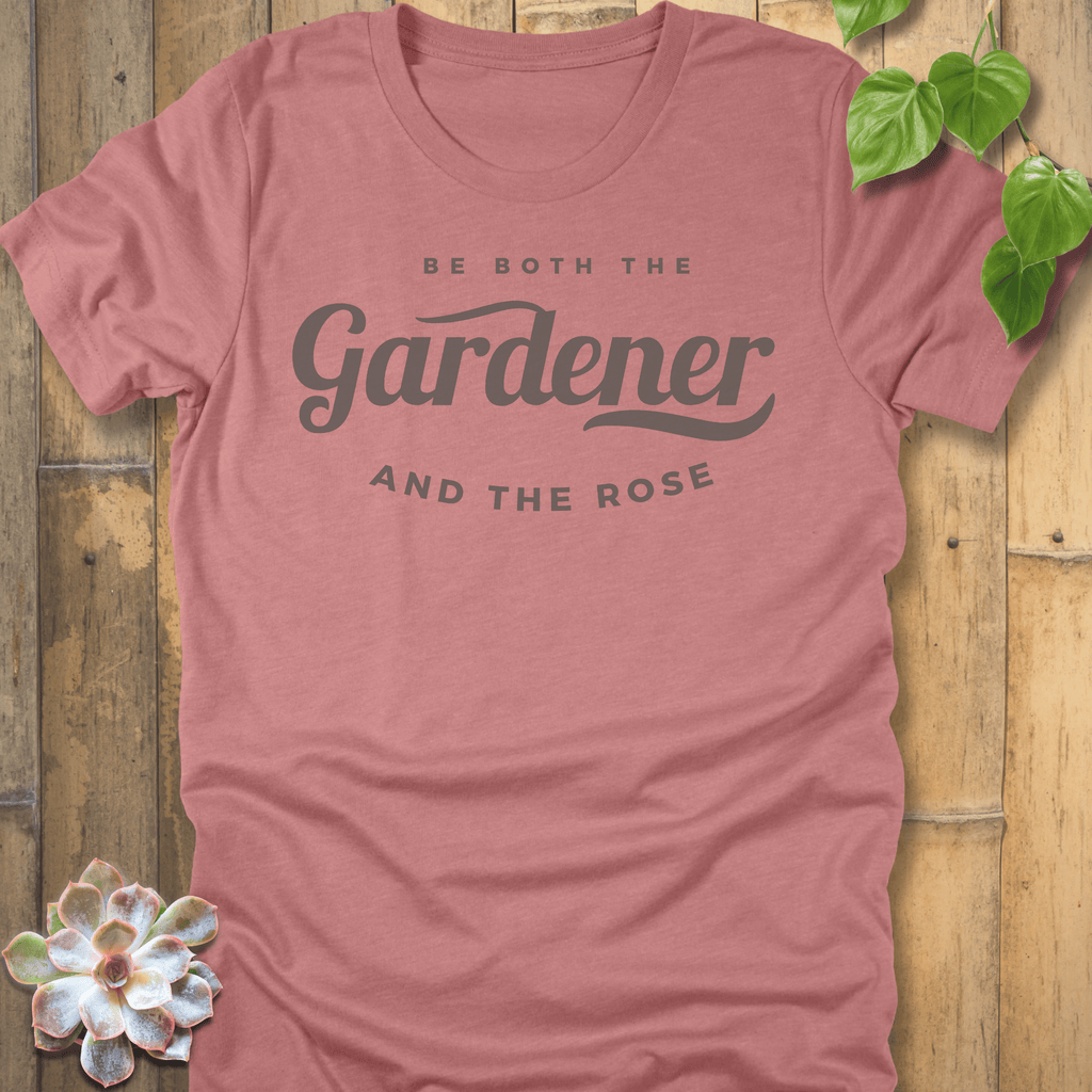 Heather Mauve / S Gardener And The Rose T-Shirt T-Shirt