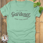 Heather Mint / S Gardener And The Rose T-Shirt T-Shirt