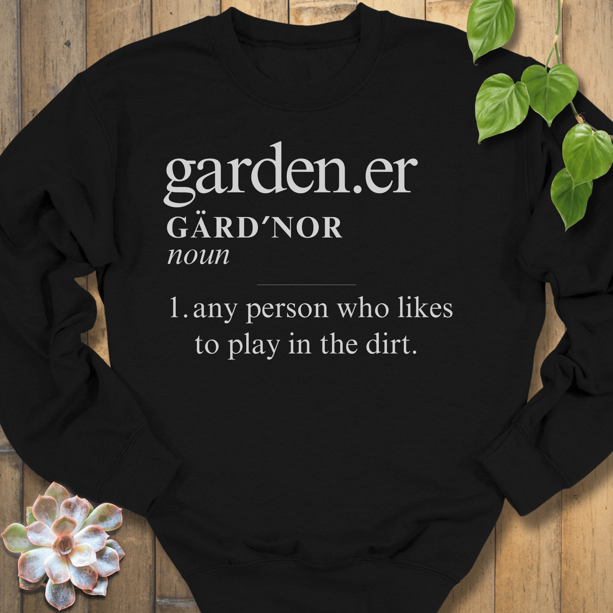 Black / S Gardener Definition Sweatshirt Sweatshirt