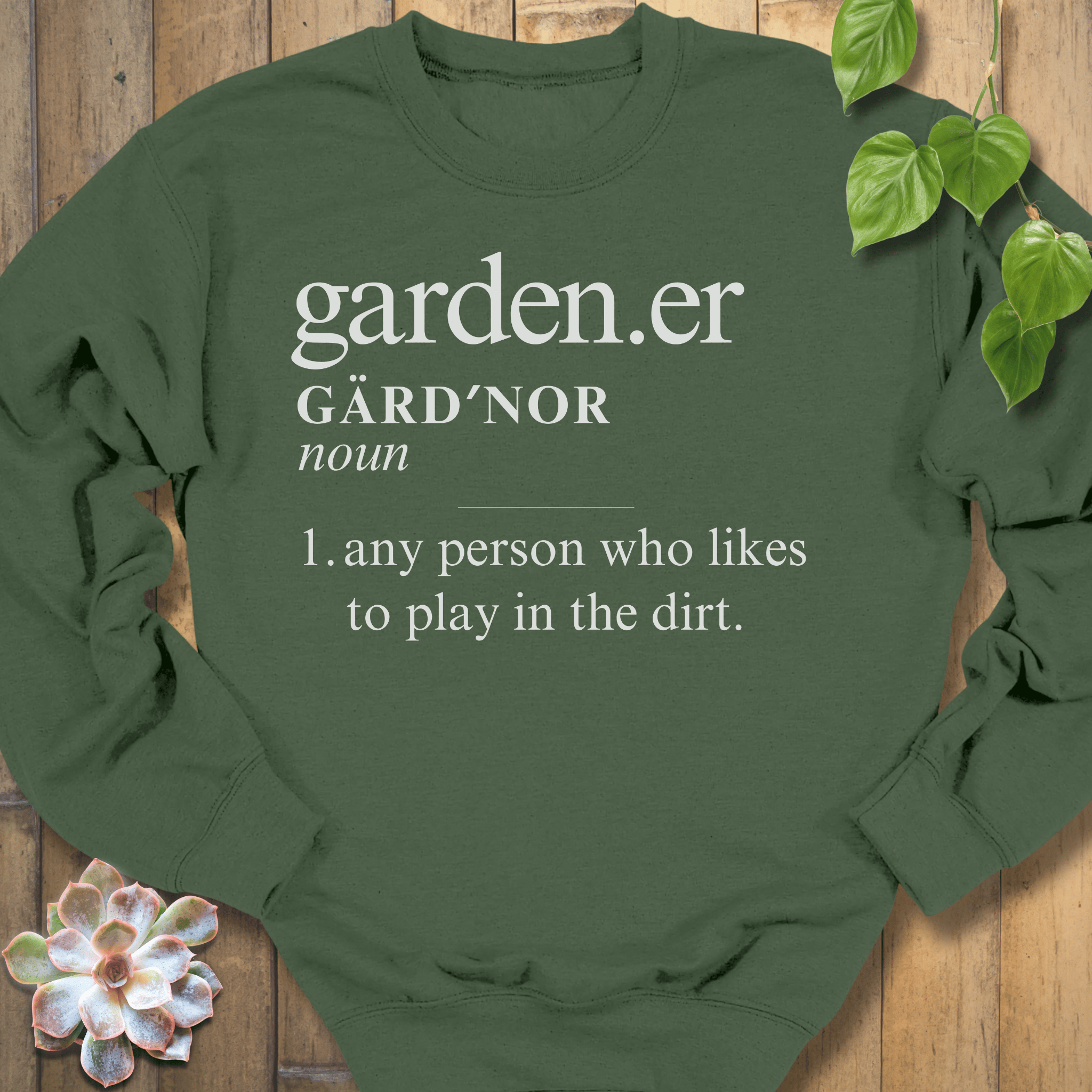 Military Green / S Gardener Definition Sweatshirt Sweatshirt