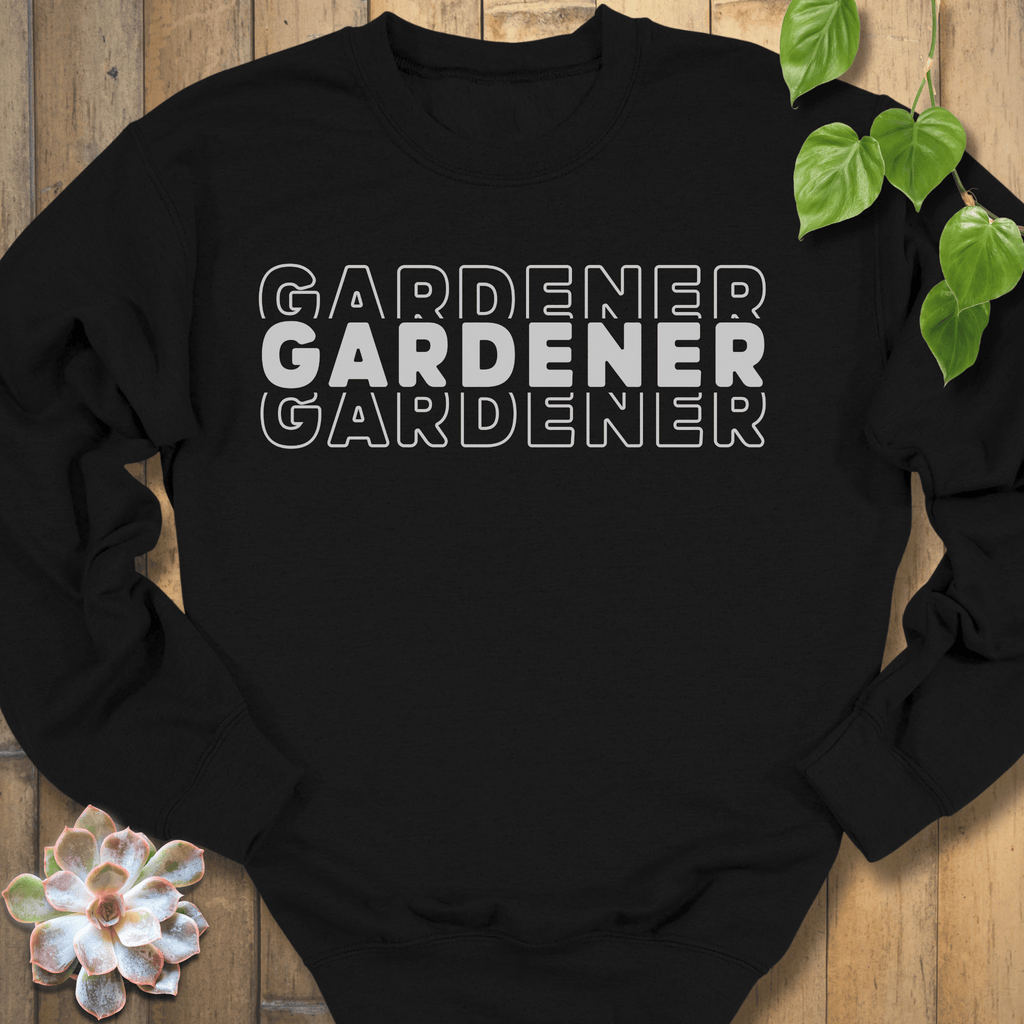 Black / S Gardener Sweatshirt Sweatshirt