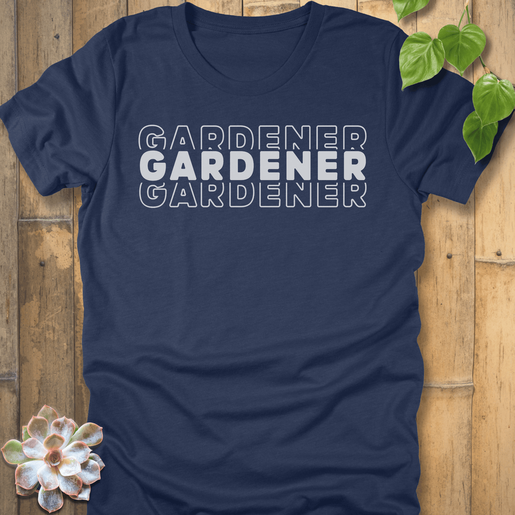 Heather Navy / S Gardener T-Shirt T-Shirt