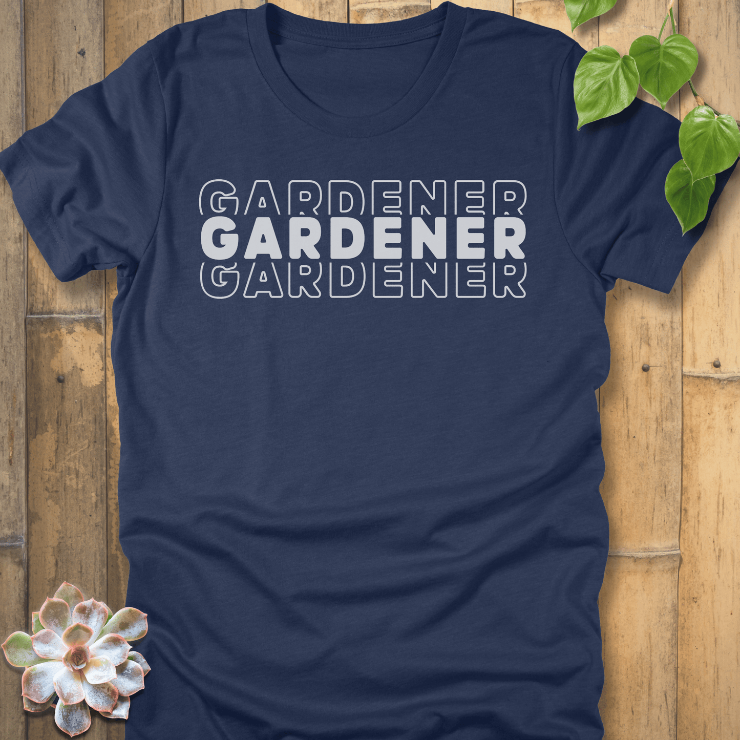 Heather Navy / S Gardener T-Shirt T-Shirt