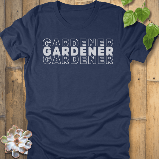Heather Navy / S Gardener T-Shirt T-Shirt