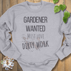 Sport Grey / S Gardener Wanted Sweatshirt Sweatshirt
