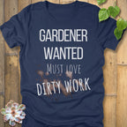 Heather Navy / S Gardener Wanted T-Shirt T-Shirt