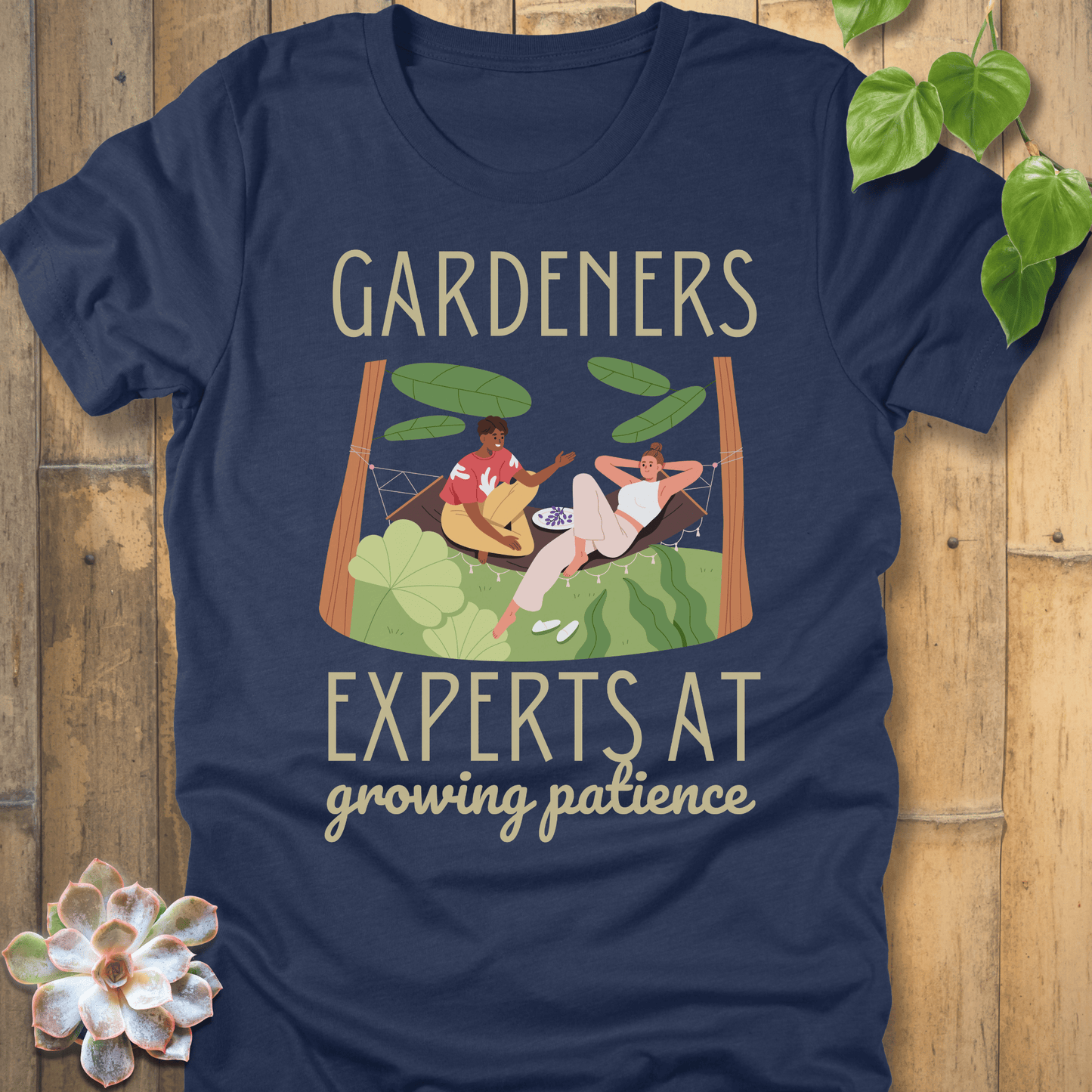 Heather Navy / S Gardeners Expert T-Shirt T-Shirt