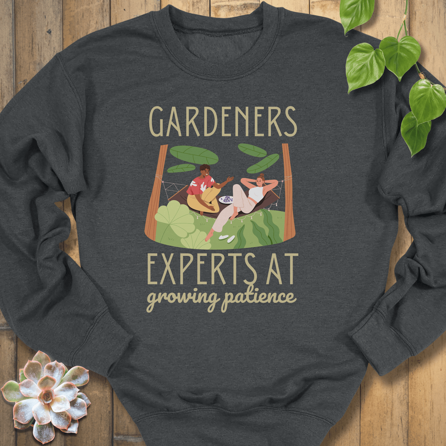 Dark Heather / S Gardeners Experts Sweatshirt Sweatshirt