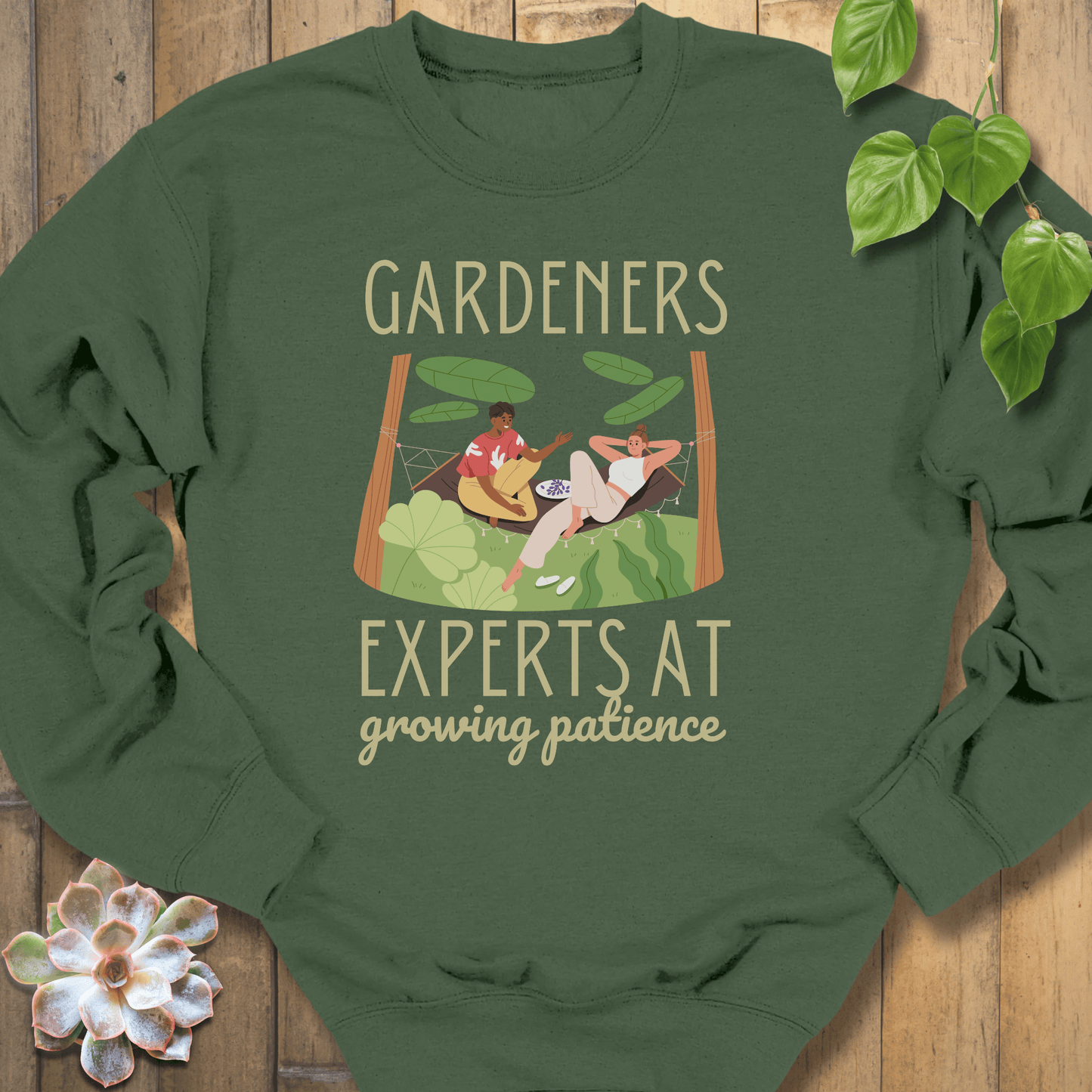Military Green / S Gardeners Experts Sweatshirt Sweatshirt