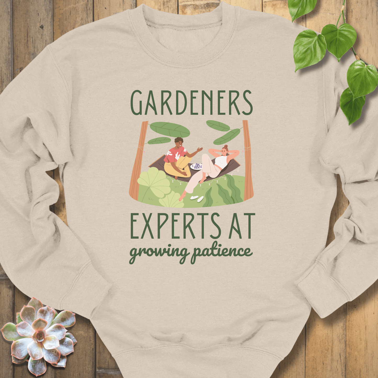 Sand / S Gardeners Experts Sweatshirt Sweatshirt
