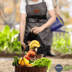 Gardening Apron, with  7 Pockets Garden Apron