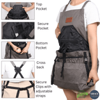 Gardening Apron, with  7 Pockets Garden Apron