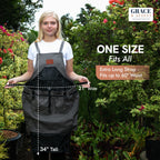 Gardening Apron, with  7 Pockets Garden Apron