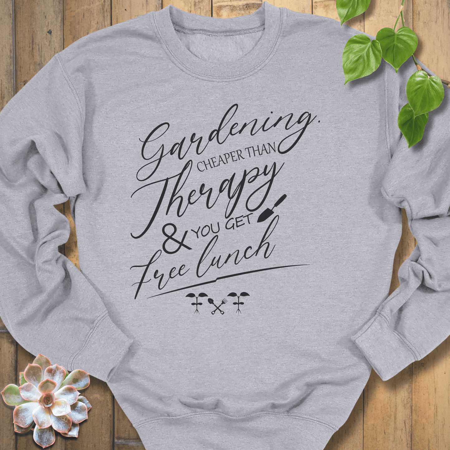 Sport Grey / S Gardening Cheater Sweatshirt Sweatshirt