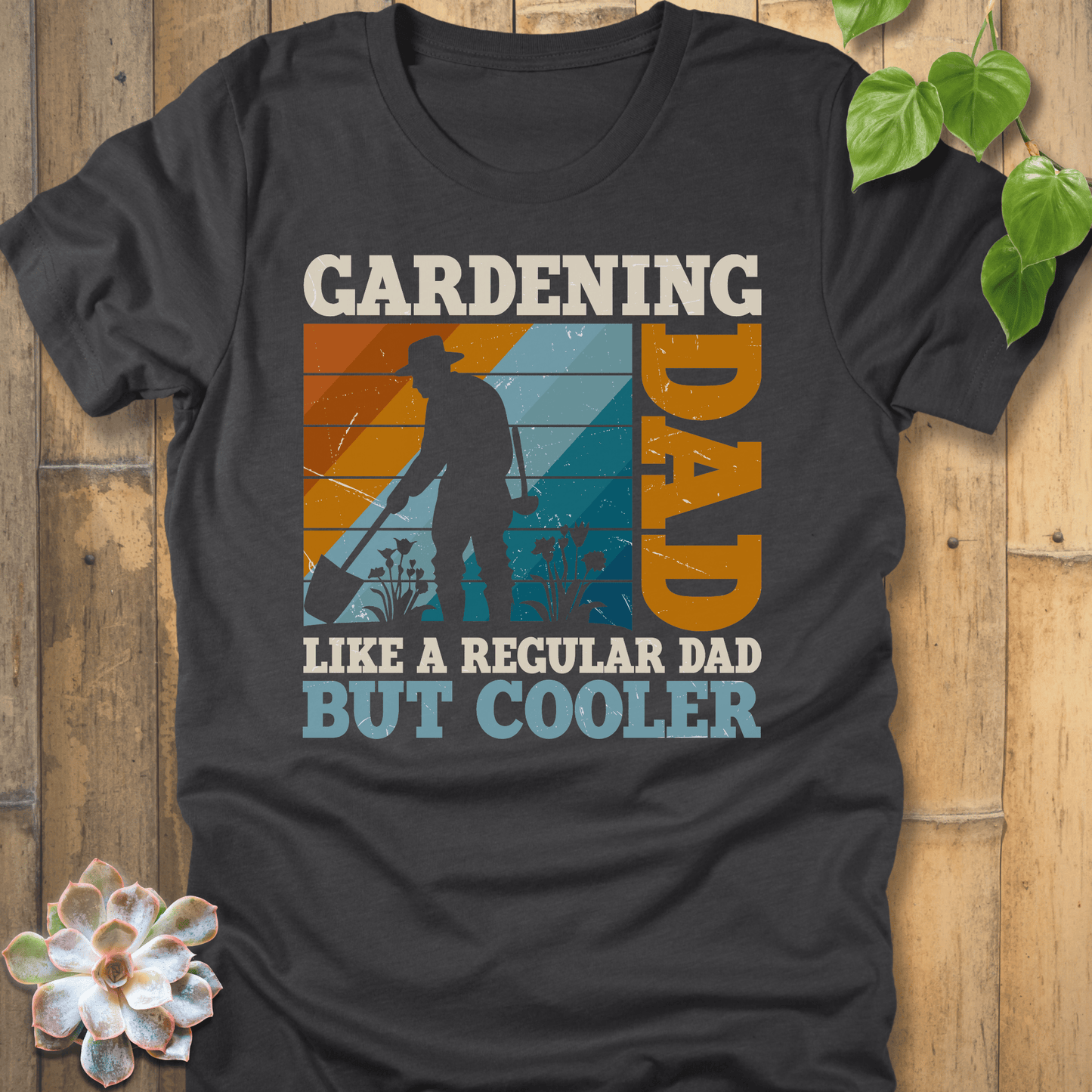 Dark Grey Heather / S Gardening Dad T-Shirt T-Shirt