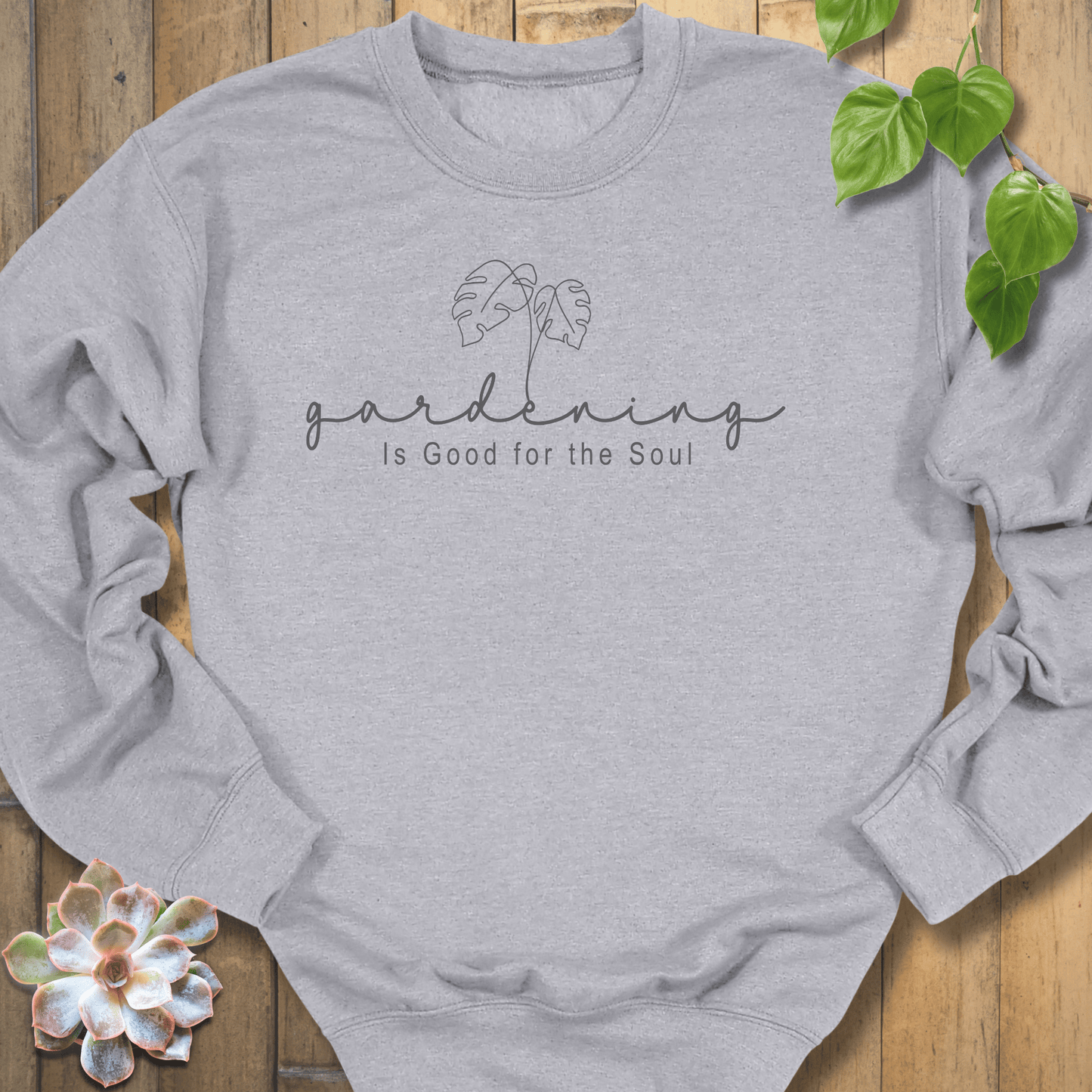 Sport Grey / S Gardening Is Good Sweatshirt Sweatshirt