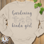 Sand / S Gardening Kind A Girl Sweatshirt Sweatshirt